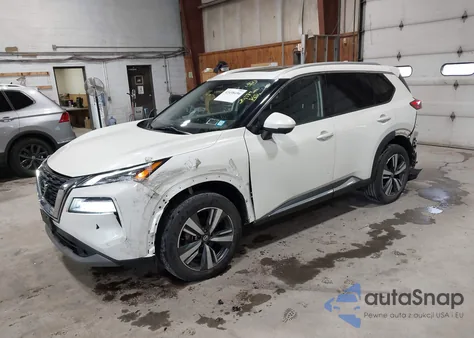 2021 Nissan Rogue Sl Intelligent Awd z USA, uszkodzony, nr VIN JN8AT3CB3MW236773